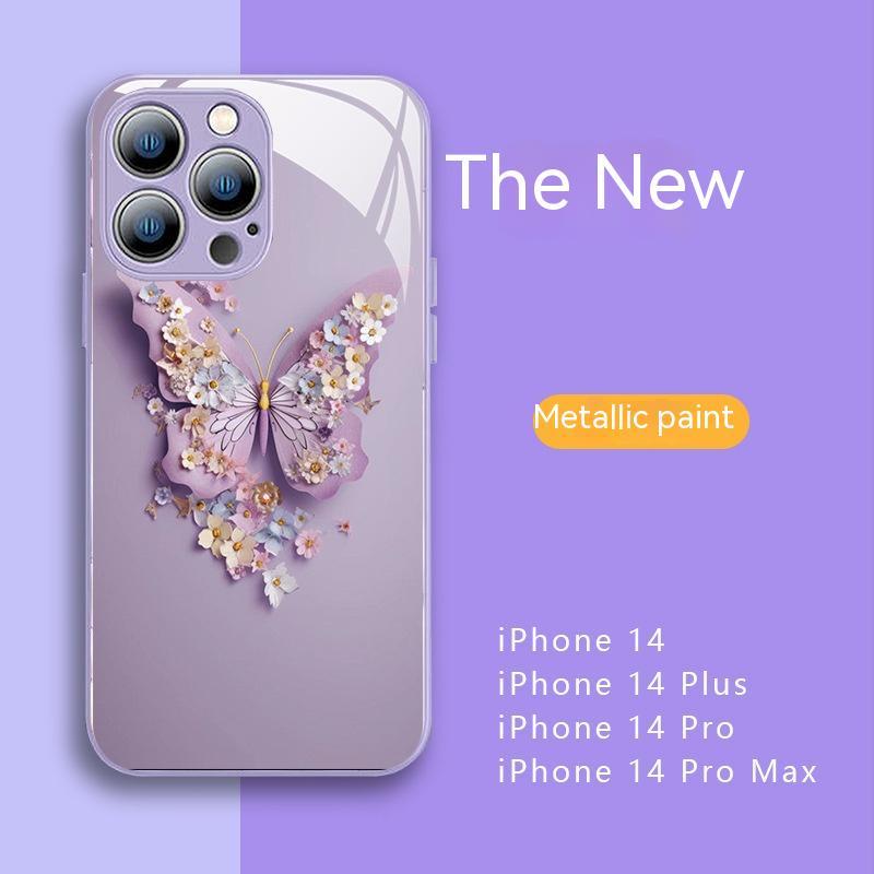 Fairy Butterfly Glass Phone Case - Bellarte Enchanté Fairy Butterfly Glass Phone Case